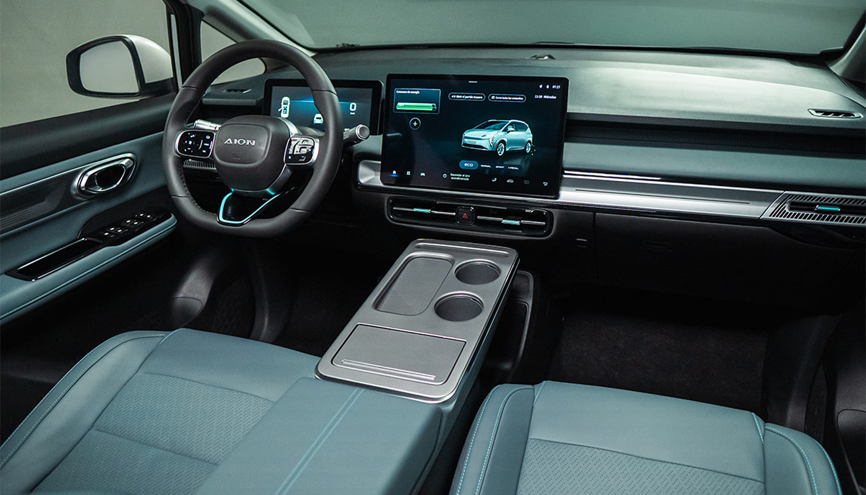 GAC AION Y, dise?o interior