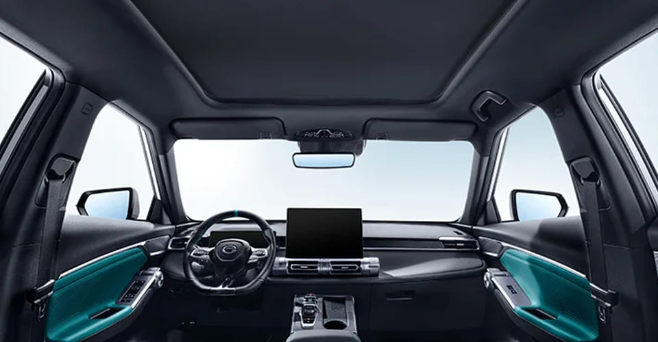 Techo panorámico cristalino del GAC EMKOO