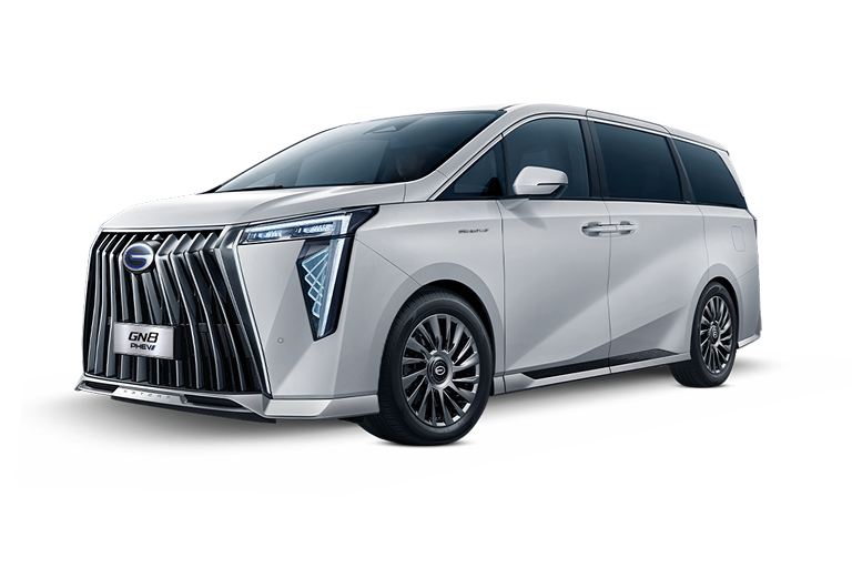 GAC GN8 CX PHEV en color Blanco Magnolia PHEV