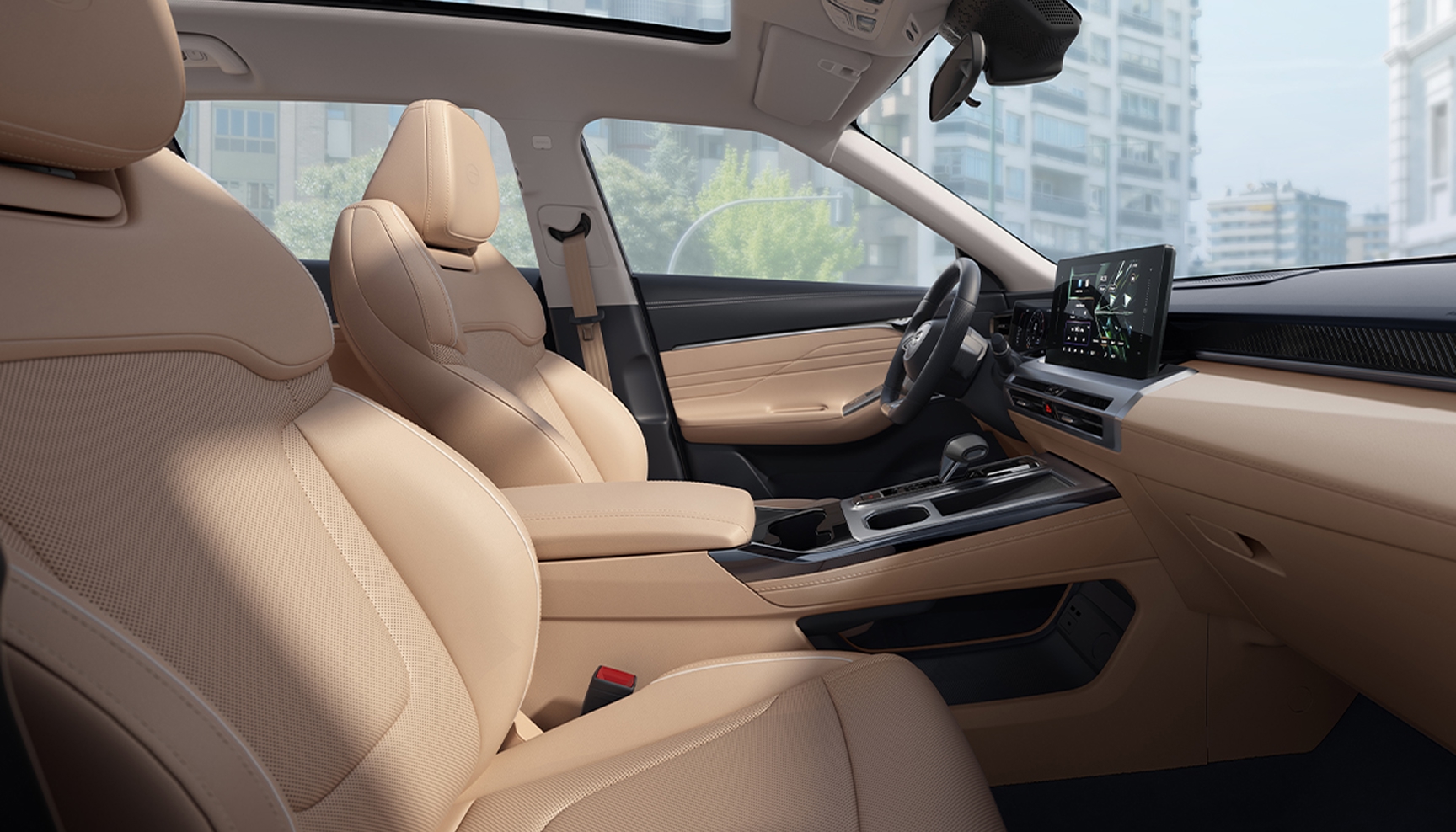 GAC GS4 MAX, dise?o interior
