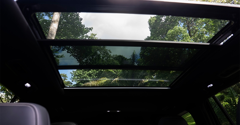 Techo panorámico seccional del GAC GS8