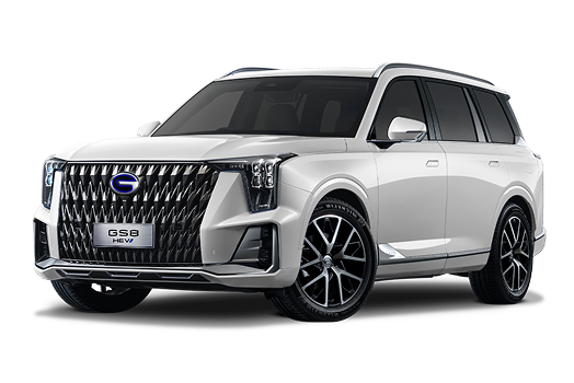 GAC GS8 HEV GX AWD en color Blanco Magnolia HEV