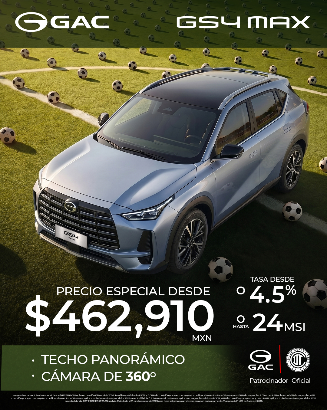 Promoción GS4 MAX