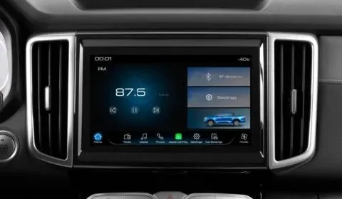 Pantalla Touch con Android auto y apple carplay