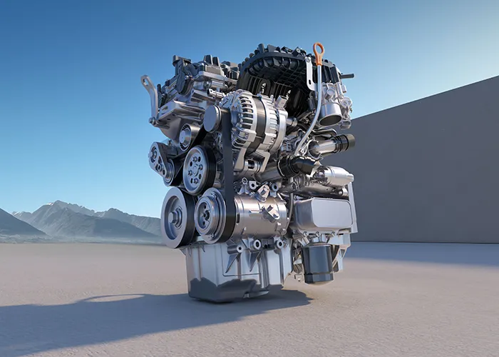 Motor turbo con 140 hp y 154 lb-ft de torque, acoplado a una transmisión DCT de 7 velocidades.