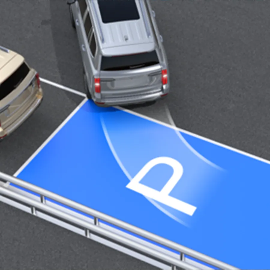 Asistente de estacionamiento autónomo (PAS). 